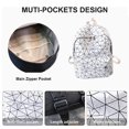 thumbnail image 3 of Mochila elegante de gran capacidad YONGSHENG para estudiantes de secundaria, 3 of 5