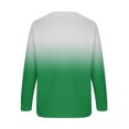 thumbnail image 5 of Hoodies For Women Sevevn Women's Tops Gradient Print Long Sleeves Pullover Crewneck Sweatshirt Casual Loose Sweatshirt Sweatshirts For Women Loose Hoodie Women's Fashion Hoodies Cute Hoodies, 5 of 5
