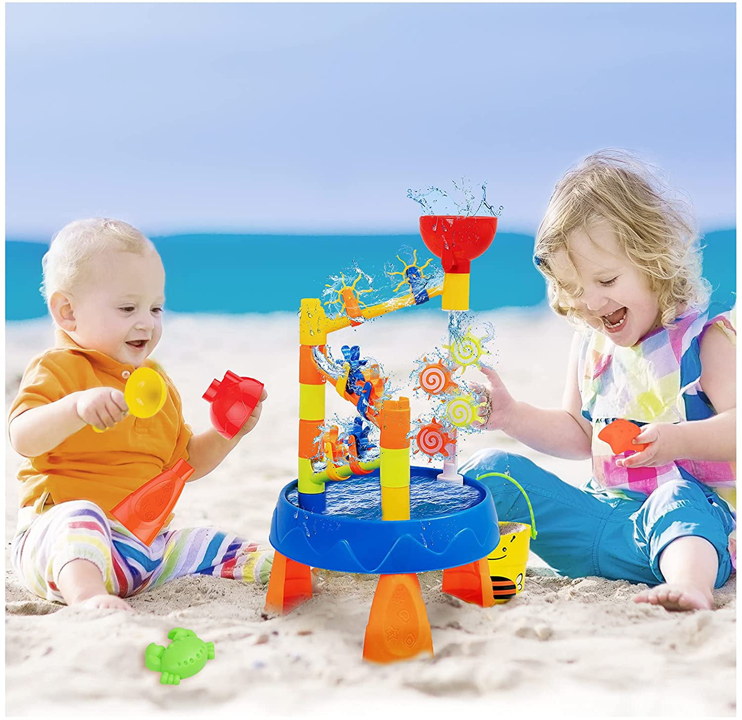 Details about   Sand Water Play Table Crab Shell Cover Lid Sandbox Toys Accessory Set Kids Gift