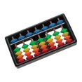 thumbnail image 1 of Kid Activity Busy Board DIY Accessories Colorful Abacus 4 years old learning for Kids Preschool, 1 of 9