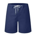 AdBFJAF Board Shorts Men's No Liner Summer Mens Cotton Fitness Pockets