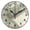 Black, variant on 9.84in Crowded Urban Scene PVC Canvas Wall and Table Clock with Canvas Texture, Black or Gold Hands