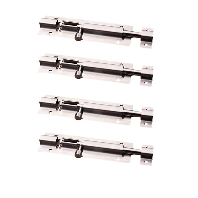 Maytalsory 4pcs/set Stylish Door Upgrade Home Security With Easy Installation Satisfaction Guaranteed Sliding Door Lock 4 inch 1 Pc