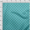 thumbnail image 2 of oneOone Cotton Silk Fabric Small Motif Ikat Printed Fabric 1 Yard 42 Inch Wide, 2 of 4