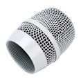thumbnail image 4 of Ball Head Mesh Microphone Grille, Reduce Wind Sounds Standard Threads Stainless Steel Reduce Popping Sounds Microphone Head Replacement  for Mic Repairing, 4 of 7