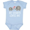 thumbnail image 3 of Inktastic My Grampa Loves Me Grandchild Gift Boys or Girls Baby Bodysuit, 3 of 5