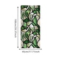 thumbnail image 2 of Vintage Geometric Glass Window Privacy Film, Glass Window Film for Bathroom & Front Door, Static Cling Decorative Window Stickers Day and Night Privacy Sun Heat Blocking,17.7"x39.4", 2 of 7