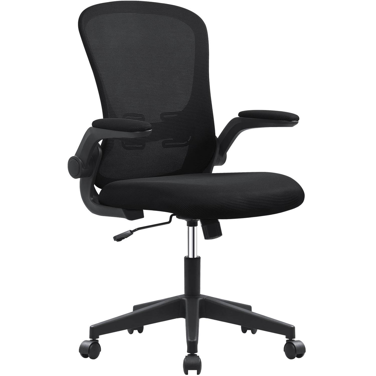 Lacoo Mid-Back Mesh Office Chair Ergonomic Desk Chair with Flip-up ...