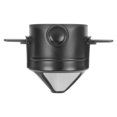 thumbnail image 2 of Pour Over Coffee Maker, Cone Coffee Filter Reusable Foldable Handle High Temperature Resistance Stainless Steel Easy To Clean  For Home For Travel, 2 of 8
