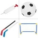 thumbnail image 2 of Juego de juguetes de hockey para niños, deportes para niños, hockey sobre hielo, juego de juguetes de hockey para niños, portería de fútbol deportiva para niños, rendimiento sólido, 2 of 8