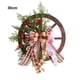 thumbnail image 4 of Yuarrent de vagón de granja de , adición a la decoración navideña, hermosa de ruedas, granja de coronas Kits de decoración para fiestas 30 cm de diámetro inferior, 4 of 6