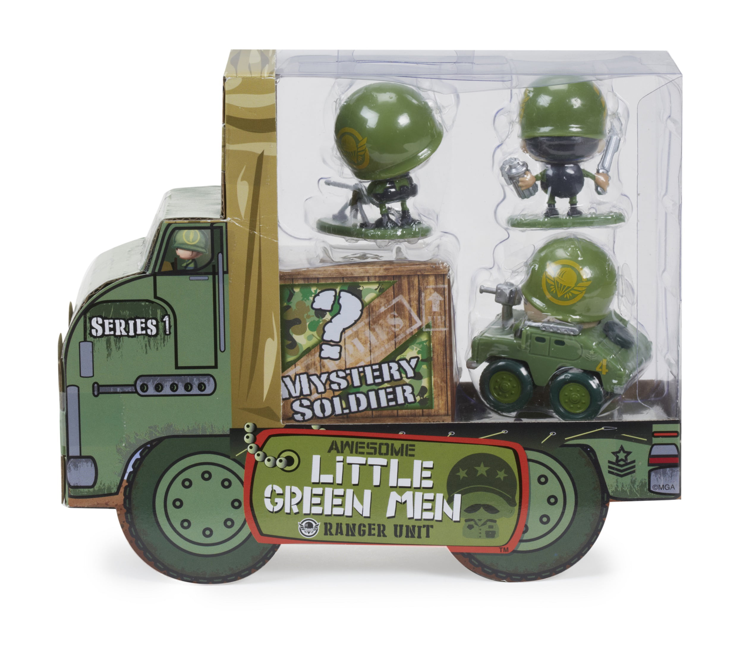 17 Awesome Little Green Men Green Army PRIVATE CARL #025 W/ dog tag 