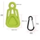 thumbnail image 5 of Eigraketly 10 piezas Clips de lona Impermeable Urgente Broche con hebilla en Artículos deportivos reutilizables Toldo Accesorios para senderismo al Type2 NO2 Eigraketly OD020016-02, 5 of 6