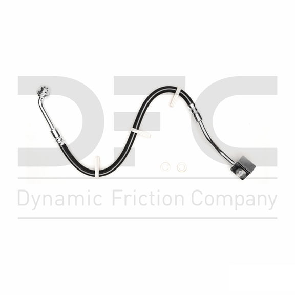 Front Right Dynamic Friction Company Brake Line Hose 350-54314 For 1994-1996 Ford Bronco