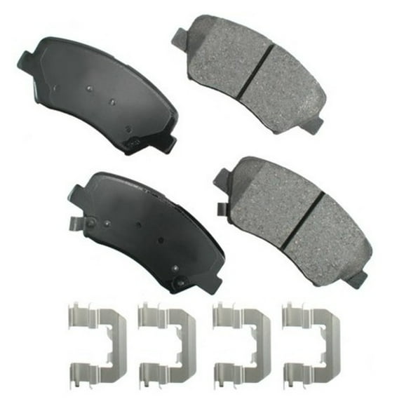 Akebono Pro-ACT Disc Brake Pad Set Fits select: 2013-2016 HYUNDAI ELANTRA, 2013-2017 KIA FORTE