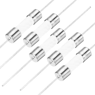 10Pcs 6x30mm 6*30mm Fast Blow Axal Mnature Ceramc Fuse 250V 30A