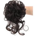 thumbnail image 1 of LAICAIW Chignon Désordonné, Postiche Chignon Brun Noir Extensions de Cheveux pour Femmes, 1 of 7