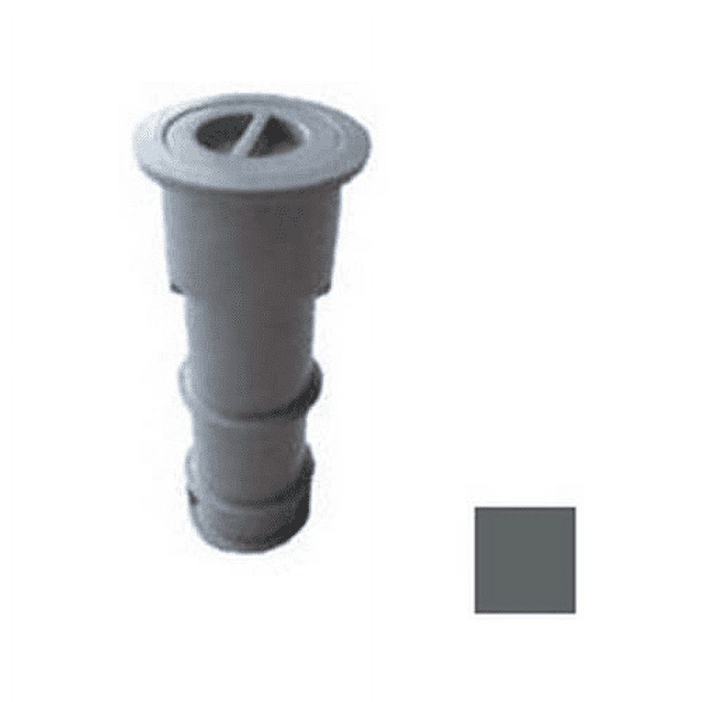 AquaStar US105 7.5" Umbrella Stand Sleeve with Center Cap, Dark Gray