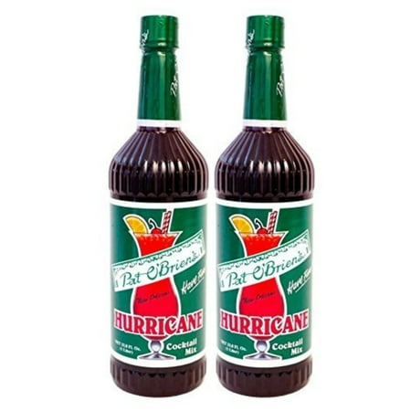 Pat O'Brien's Hurricane Cocktail Mix 33 Oz Pack of 2