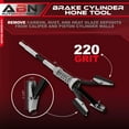 thumbnail image 2 of ABN 1-1/8in Brake Cylinder Hone Tool Engine Cylinder Hone Deglazer 0.75-1.5in, 2 of 2