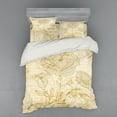 thumbnail image 2 of Ambesonne Spring Bedding Set 3 Pcs, Roses and Butterflies, Twin, Mode Beige, 2 of 3