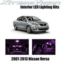XtremeVision Interior LED for Nissan Versa 2007-2013 6 pcs Pink Interior LED Kit   Installation Tool