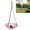 Pink, variant on Nieyigj Outdoor Hanging Bird Bath Fountain USB Powered Blue Yard Hummingbird Feeder Water Basin 9.25 Inches / 23.5 cm