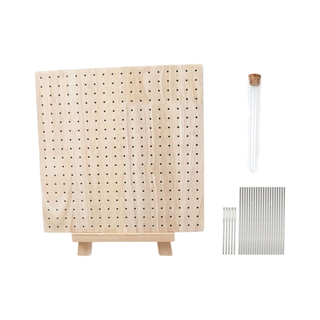 Wood Blocking Board Set, Mat, Decoration, Knitting, Supplies, Accessories Square