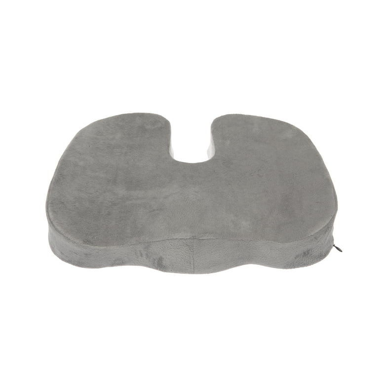 Coccyx Orthopedic Comfort Foam Seat Cushion - Grey