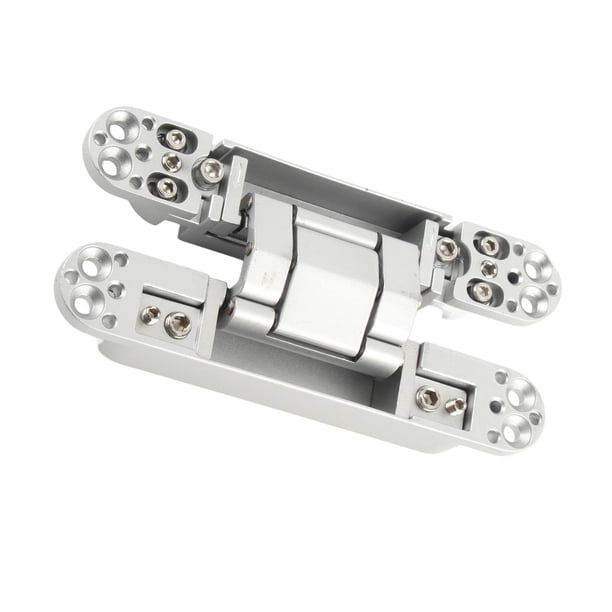 Bisagras de Puerta Oculas, Bisagras Invisibles de 180 Grados Ángulo de Aperta 3d Bisagras Oculas Bisagras de Puerta Plegables Con Tornillos De Llave para Puerta Puerta Puerta