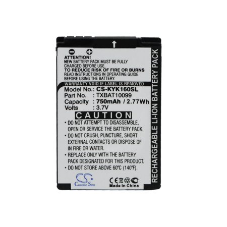 Replacement Battery for Kyocera Candid KX16 Dorado KX12 Dorado KX13 KX12 KX13 KX16 KX160 Xcursion KX160 TXBAT10099 750mAh Mobile Phone battery