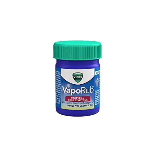VICKS VAPORUB 25ML [PACK OF 12 JAR] Cough, Nasal congestion, Body