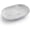 Gray Texture, variant on Qczoyp White Ceramic Soap Dish | Premium High-Temperature Fired Porcelain Soap Holder with Anti-Slip Raised Step, Waterproof Bathroom Soap Tray, Ideal Housewarming & Holiday Gift