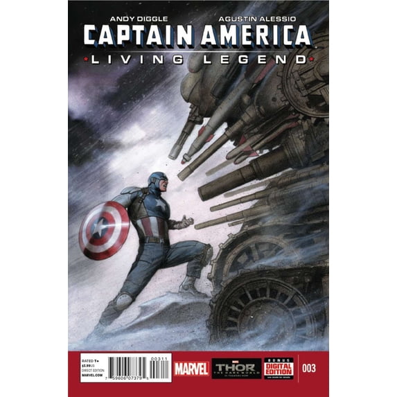 Captain America: Living Legend #3 VF ; Marvel Comic Book