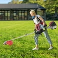thumbnail image 3 of 35.88CC Gasoline Weed Wacker, 4-Stroke Lawn Mower with Large Fuel Tank, Grass Baffle, Funnel, and Accessories, 1.75m Length, Ideal for Lawn & Garden Use, 3 of 7