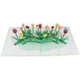 thumbnail image 1 of Tarjeta de flores emergente, tarjetas de felicitación emergentes de tulipán 3D, graduación, cumpleaños, boda, aniversario, gracias, mejora, simpatía, 1 of 6