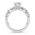 thumbnail image 2 of Sprico Jewel 2.1 Ct Marquise Cut Engagement Solitaire Ring for Women - 14K White Gold Plated with Accent Moissanite - Beautiful Special Occasion Ring - Classic Engagement Wedding Rings - Ideal Gifts, 2 of 3