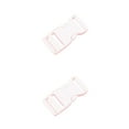 thumbnail image 1 of Guardoinrt 10pieces Accessories Collection Versatile Clasp Belt Buckles Easy To ABS Release Buckle Buckle Strap white 2Set, 1 of 6