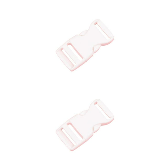 Transemion 10pcs Clasp Belt Buckles Designed To Life Easier Wherever Are Multi-Color white 2Set