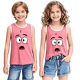 thumbnail image 2 of VEKDONE Tout-Petits Enfants Garçons et Mode Mignon Dégradé Imprimé Doux Sans Manches Bas Camisole, 2 of 6