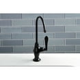 thumbnail image 4 of Kingston Brass KS3190NFL NuWave French Single Handle Water Filtration Faucet, Matte Black, 4 of 5