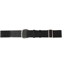 Augusta Sportswear Boy's Elastic Baseball Belt, Black, One Size