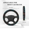 thumbnail image 4 of KLL Car Steering Wheel Cover, Universal 15 inch, Soft Elastic and Comfortable,Car Accessories Decorations-Function Source Code1, 4 of 7
