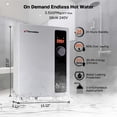 thumbnail image 2 of Calentador de agua sin tanque Thermomate eléctrico 18kW 208-240V, 2 of 7