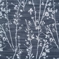 thumbnail image 7 of Chanasya 2-Panel Floral Jacquard Textured Dark Blue Curtains with Grommets for Windows Living Room Bedroom Office - Partial Room Darkening Drapes for Privacy and Decor - 52 x 84 Inch Long - Dark Blue, 7 of 7