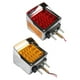 thumbnail image 3 of 2 Piezas de Luces LED DYNWAVEMX Cuadradas de Pedestal Accesorio Ámbar y Rojo, 3 of 8