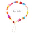 thumbnail image 2 of Phone Lanyard Beaded Letter Hanging Phone Chain Strap Beads Cellphone Strap, 2 of 10