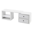 thumbnail image 2 of Gabinete de madera contemporáneo hecho a mano a escala 1/6 con 2 cajones desmontables, ​lief blanco, 2 of 8