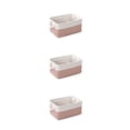 thumbnail image 3 of kurtrusly Convenient And Stylish Linen Storage Basket For Home Furnishings There Is A Large Capacity Inside To Store White Mix Powder 31*21*13 3Set, 3 of 6