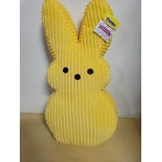 17" Peeps Yellow Corduroy Easter Bunny Animal Adventure Just Born Stuffed Animal